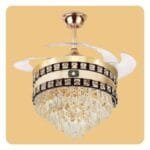 K6119-CRYSTAL CEILING FAN