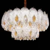 020 Aurora Luxe Pure Crystal Chandelier – 600mm Ceiling Light