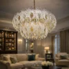 022 Aurora Luxe Pure Crystal Chandelier – 600mm Ceiling Light